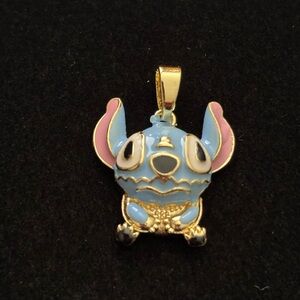 Gold Plated Stitch pendant